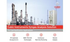 Cubic Instruments Syngas Analysis Solution for Coal Gasification Applications