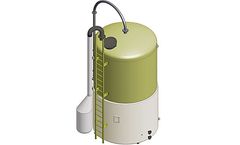 Marlo - Model MBM Series - Bulk Brine Maker Silos
