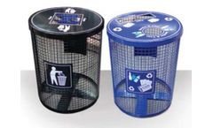 Chevy Lane - Parks Collection Outdoor Metal Containers