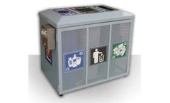 Chevy Lane - Perforated Collection Outdoor Metal Containers