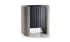 HELIOS ARREDO URBANO SRL - Model AC011 - Litter Bin Marte