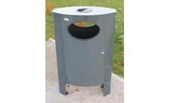 HELIOS ARREDO URBANO SRL - Model AC023 - Litter Bin Saturno