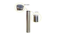 ESL - Model ECO-GLO47 - Stainless-steel Solar Delineator