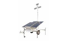 ESL - Model ECO-SLT-1200M-80/1003 - Mobile Solar Trailer Lights