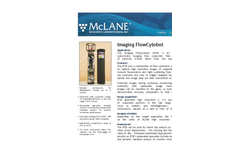 FlowCytobot - Model IFCB - In-Situ Automated Submersible Imaging Flow Cytometer Brochure