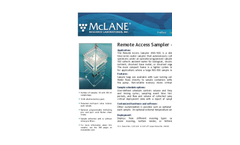 Model RAS-500 & RAS-100 - Remote Access Sampler  Brochure