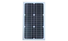 Aslan - Model 30W - Mono-Crystalline Solar Panel