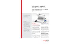AOX Sample Preparation - Brochure