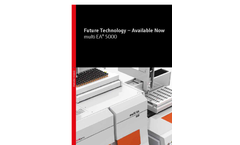 multi EA - Model 5100 - Micro-Elemental Analyser - Brochure