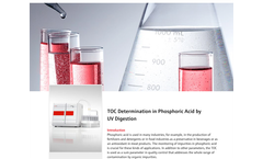 TOC Determination in Phosphoric Acid by UV Digestion
