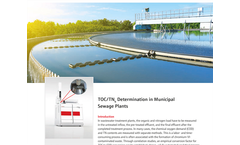 TOC/TNb Determination in Municipal Sewage Plants