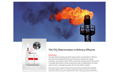 TOC/TNb Determination in Refinery Effluents