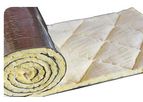 Pyroteks Soundlag - Model NL-QGW - Acoustic Pipe Lagging - Fire Retardant Noise Barrier