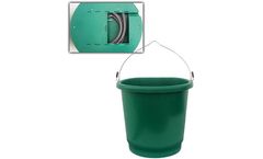 Ice Chaser - Model FB-80 - 70 Watts Heated Flat-Back Bucket