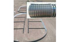 JMI - Model AeraShield - Aeration Screens for Grain Aeration Pipes