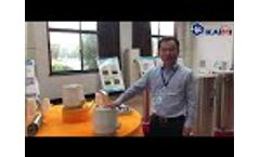 High packing density tubular membrane module as external bioreactor MBR