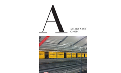 Landmeco - Model Combo - One Tier Aviary System  - Brochure