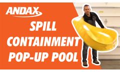 The Fastest Pop Up Containment Pool in the World - Video
