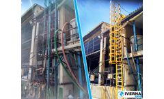 IVERNA 2000 - GRP Cat Ladder with Safety Cage