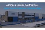 IVERNA: Installation of Polypropylene Pallets / How to install Our Manhole Steps - Video