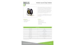 Marton - Water Level Dip Meter - Brochure