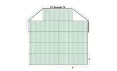 Performer - 25 ft x 54 ft Hay Tarp (Square Bale)