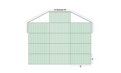 Performer - 35 ft x 54 ft Hay Tarp (Square Bale)