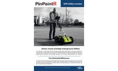 PinPointR Ground Penetrating Radar utility locator