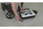 ImpulseRadar Fitting the CrossOver Measuring Wheel & Battery to the CrossOver GPR Antenna - Video