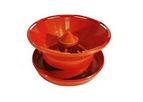 Tigsa Gradual - Model SPITFEEDER - Heavy-Duty Poultry Feeder with Adjustable Pan - SpitFeeder