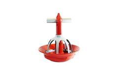 Tigsa - Model Plus - Poultry Plate Feeder for Reduced Feed Waste