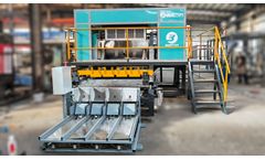 The Automatic Egg Tray Making Machine