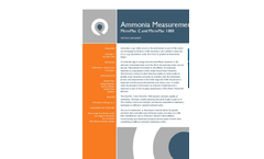 MicroMacC and 1000 Datasheet Ammonia