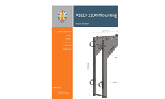 Mounting Bracket -ASLD2200 Monitor Datasheet