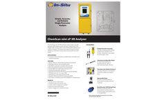 ChemScan mini oP XR (Extended Range) Ortho-Phosphate Analyzer - Brochure