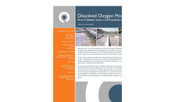 Dissolved Oxygen Monitoring - Monitoring Dissolved Oxygen in the Activated Sludge Process Datasheet