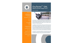 OxyTechw2 GAL Galvanic Sensor for Dissolved Oxygen Monitoring Specifications