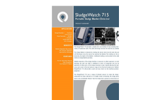 Sludgewatch 715 Sludge Blanket Detection Datasheet