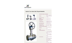 Valvospain - Cryogenic Ball Valves Brochure