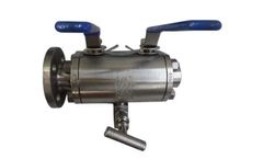 Baltic - Model F321 - Double Block & Bleed Ball Valve, 3/4 Inch, Class 150, API 6D