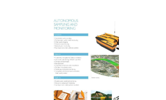 Oceanalpha USV - Model ESM30 - Introduction - Image Brochure