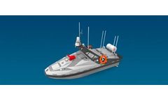 OceanAlpha - Model M300 - Autonomous Firefighting Vessel