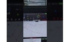 Oceanalpha Hydrographic Survey Software Interface During Autopilot - Video