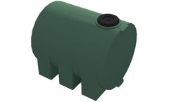 ROTOGRAN - Plastic Horizontal Cylindric Tank - 500/1000lt