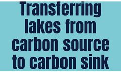 Water Treatment Solutions for Transferring Lakes from Carbon Source to Carbon Sink