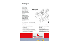 BD Excavator Dredging Head - Datasheet