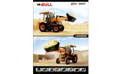 Bull - Model HD 76 - Backhoe Loader Brochure
