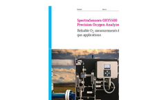 Model OXY5500 - Precision Oxygen Analyzer Brochure