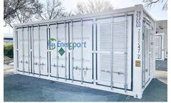 Energport - Model 20FT-EP27 - Outdoor Rated AC Container with Fire Suppression System