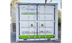 Energport - Model 10FT-EP27 - Outdoor AC Container for Small Grid Tied Solar Projects